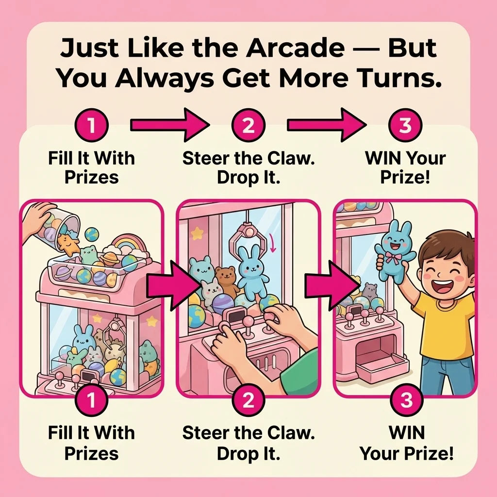Kids Mini Claw Machine Toy