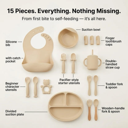 Silicone Baby Feeding Set