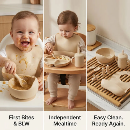 Silicone Baby Feeding Set
