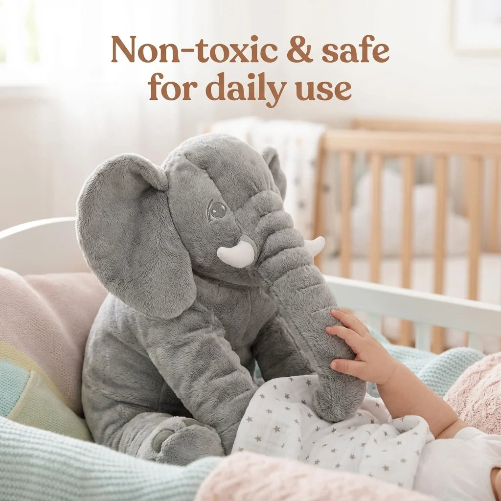 Cuddle Elephant Plush Toy For Babies