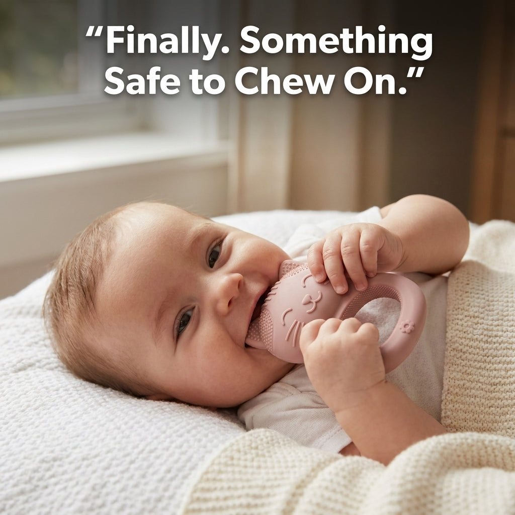CuddleCat™ Baby Teether
