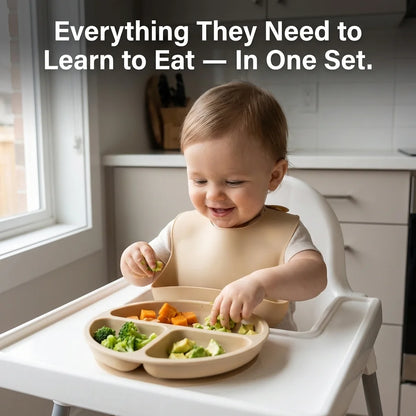 Silicone Baby Feeding Set