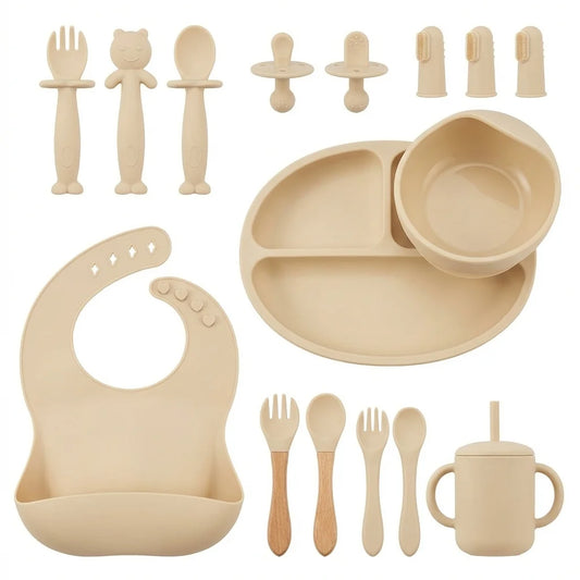 Silicone Baby Feeding Set