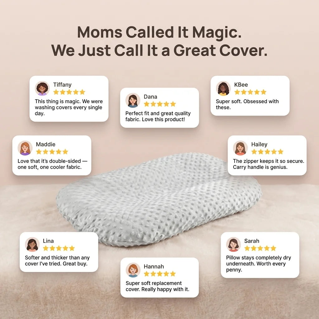 Ultra-Soft Baby Nest Lounger Cover