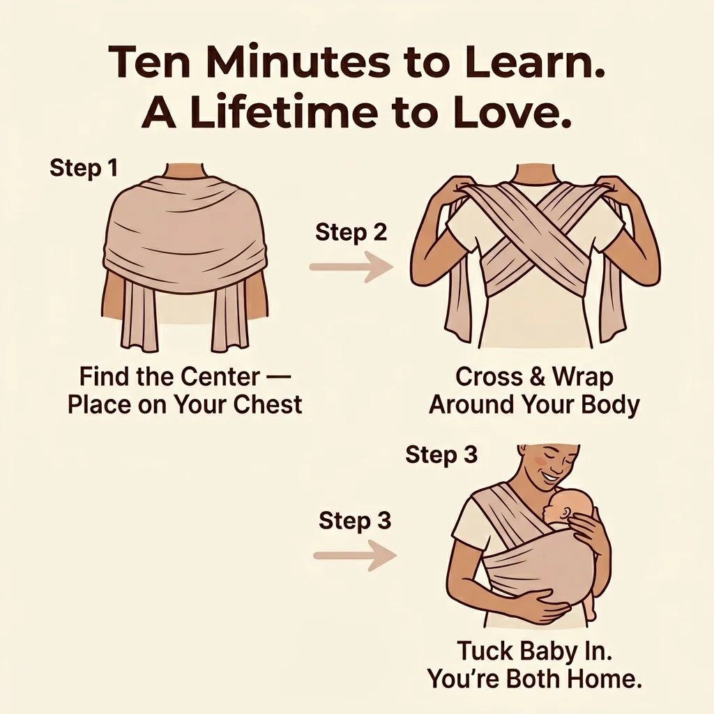 Soft Baby Wrap Carrier