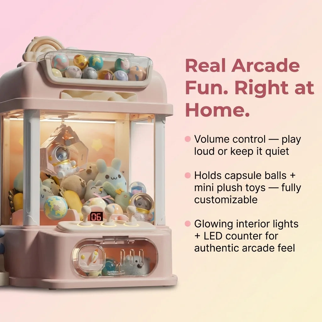 Kids Mini Claw Machine Toy