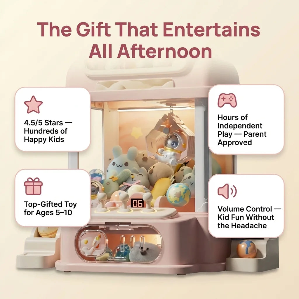 Kids Mini Claw Machine Toy