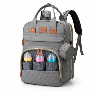 3-in-1 Diaper Backpack with Changing Station & 19 Storage Pockets