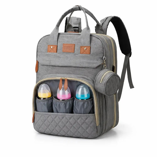 3-in-1 Diaper Backpack with Changing Station & 19 Storage Pockets
