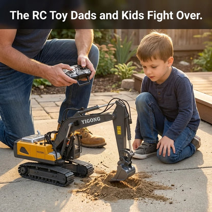 Kids Electric Excavator Toy