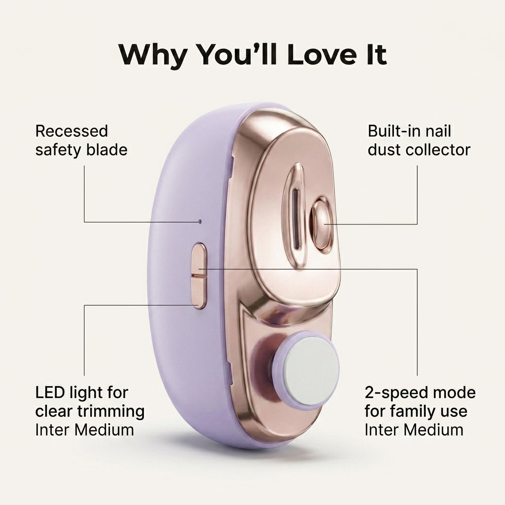 Electric Baby Nail Trimmer