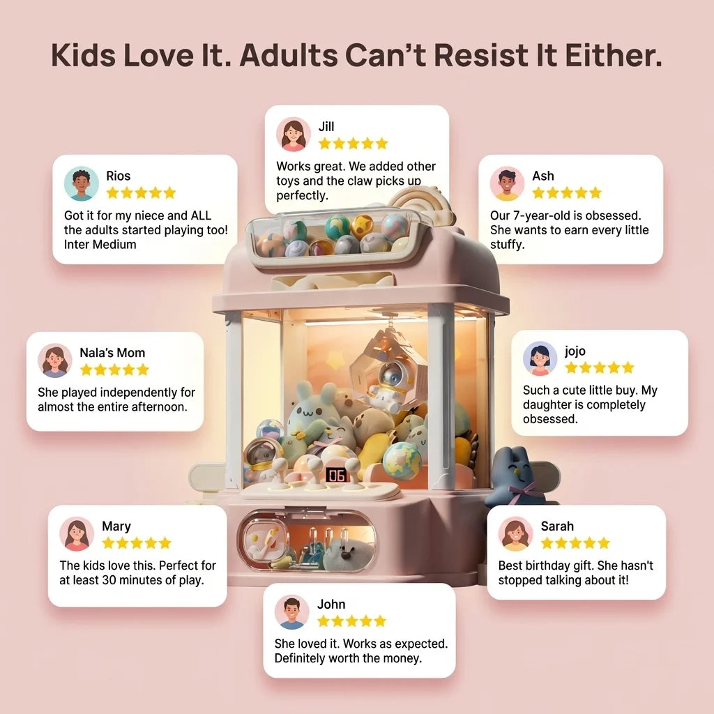 Kids Mini Claw Machine Toy