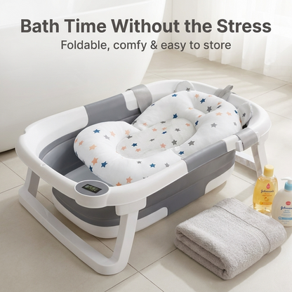 Baby Bath Tub- Safe & Cozy Bathing for Your Little One