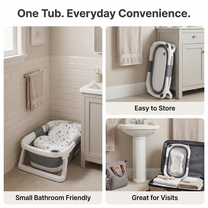 Baby Bath Tub- Safe & Cozy Bathing for Your Little One