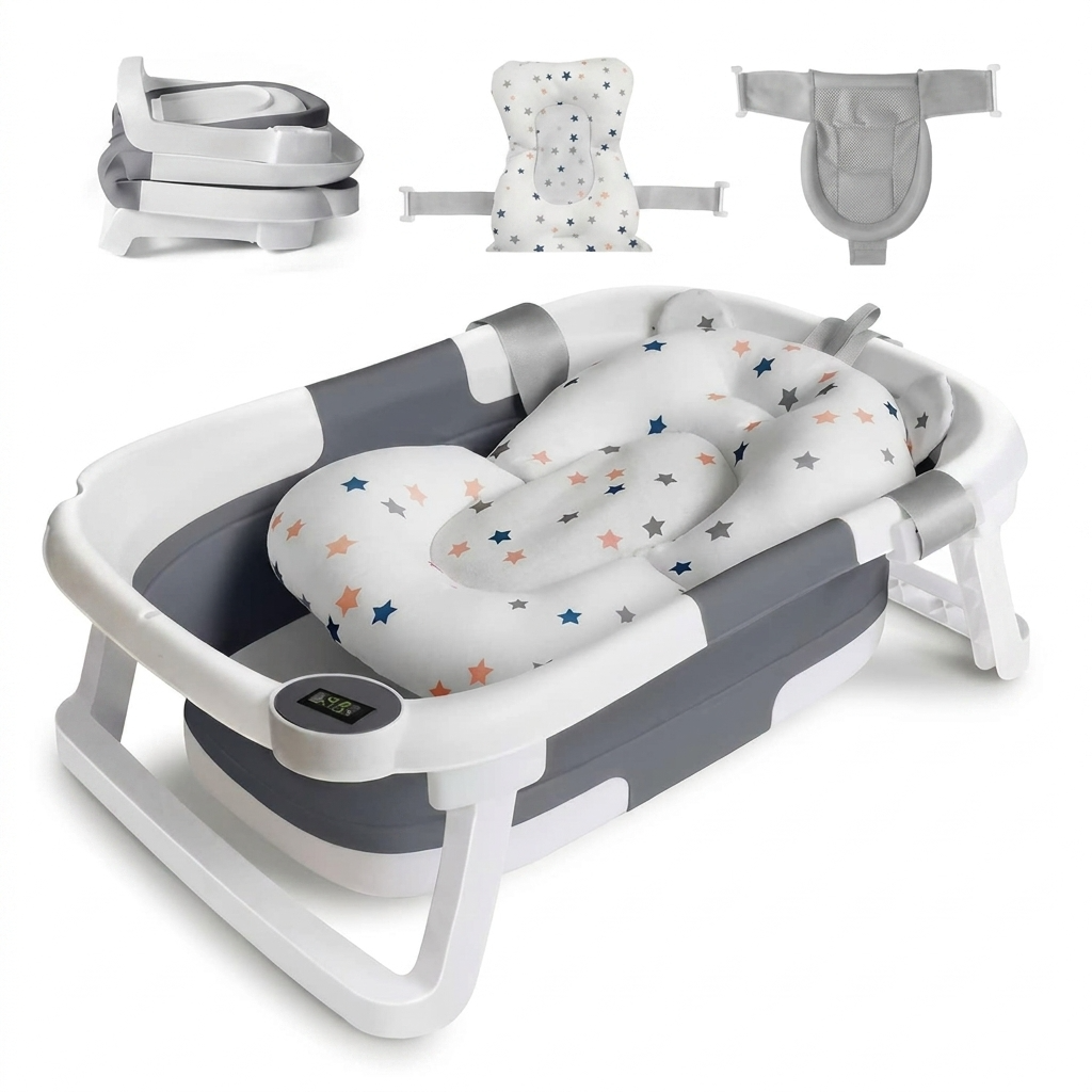 Baby Bath Tub- Safe & Cozy Bathing for Your Little One