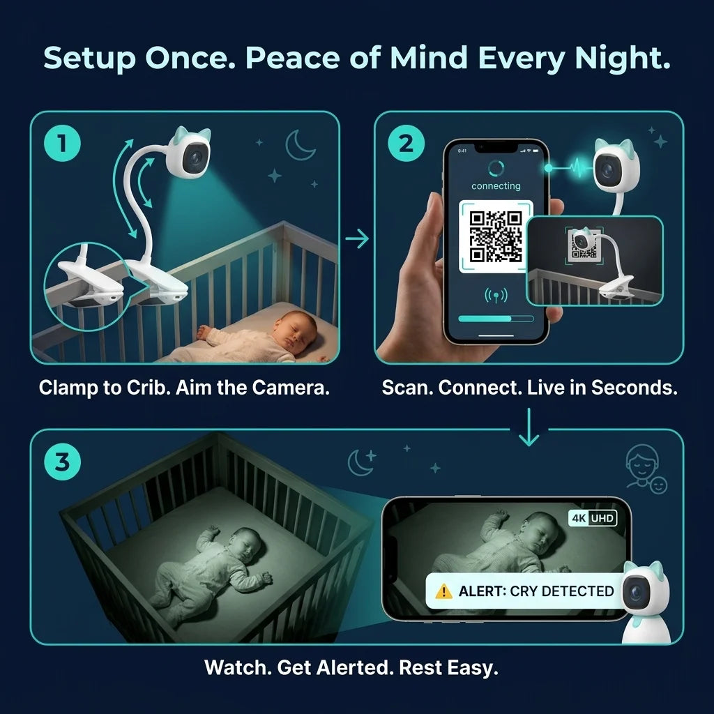 Smart Baby Monitor Camera