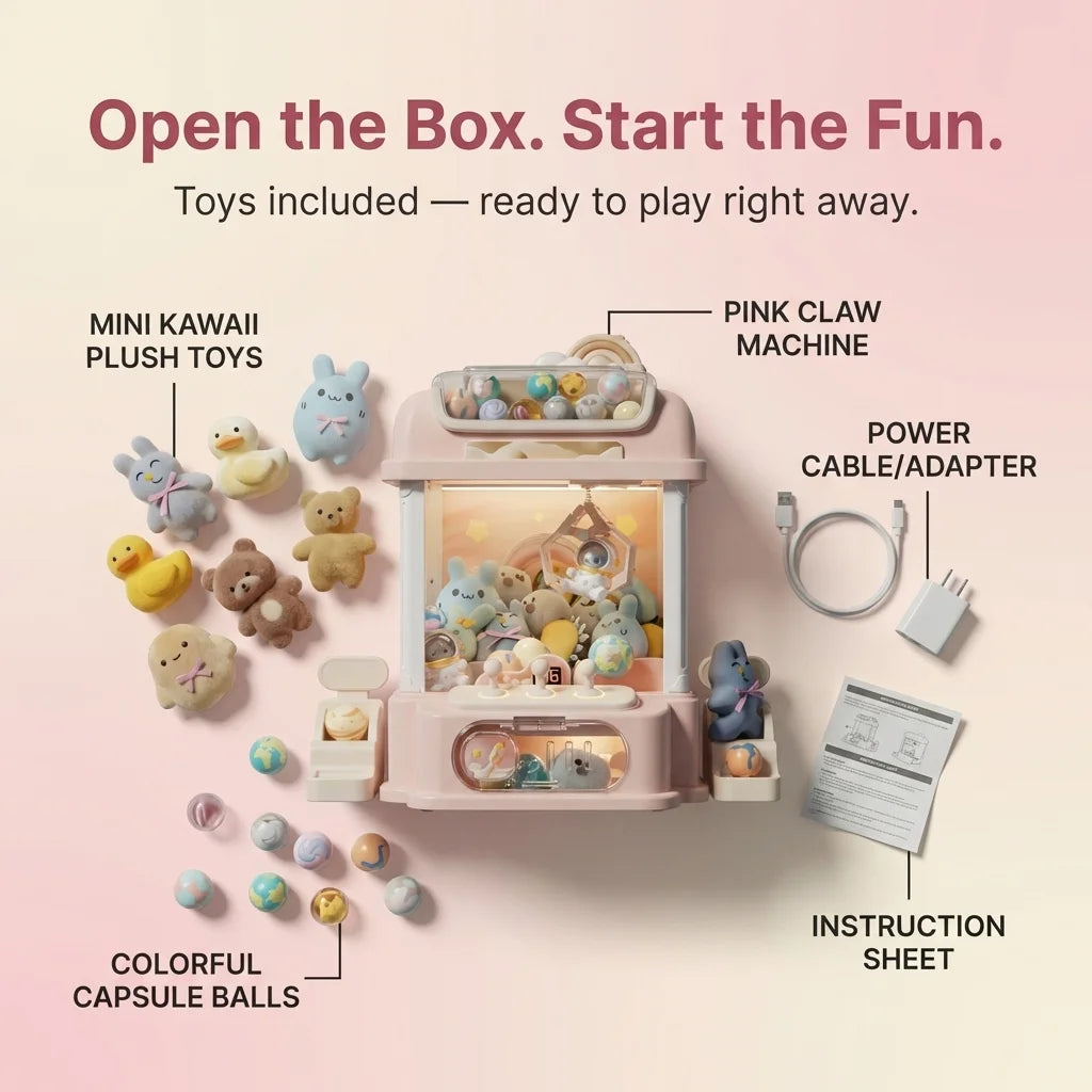 Kids Mini Claw Machine Toy