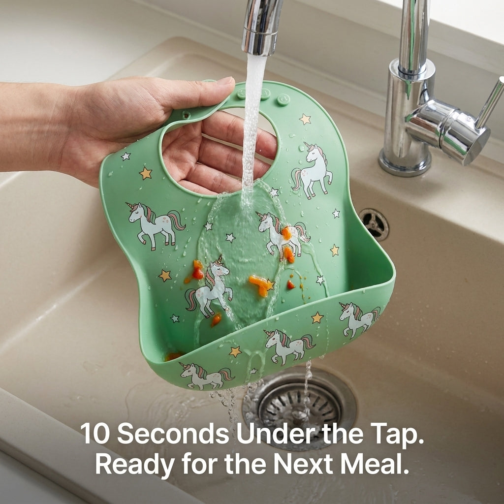 Waterproof Silicone Baby Bibs
