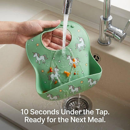 Waterproof Silicone Baby Bibs