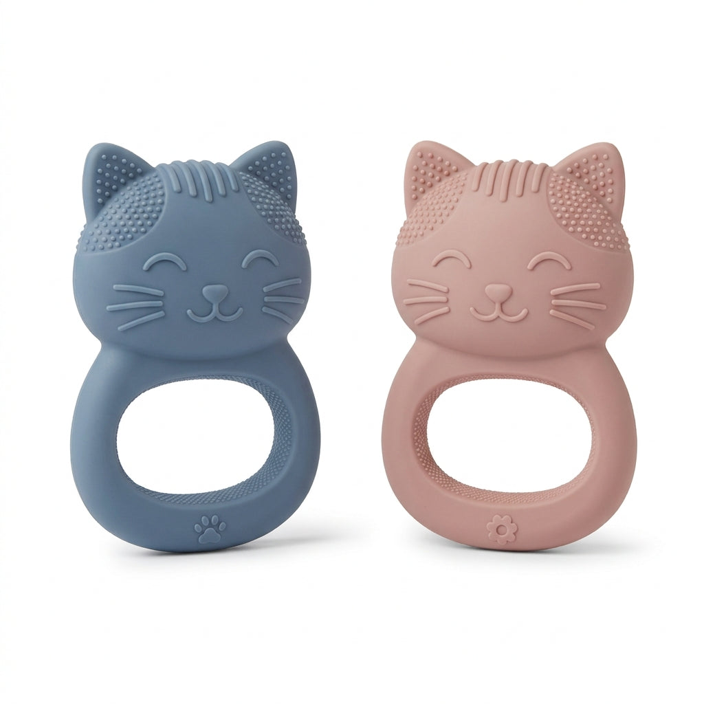 CuddleCat™ Baby Teether