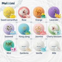 Meloomi 12-Piece Ocean Surprise Toy Bath Bomb Set